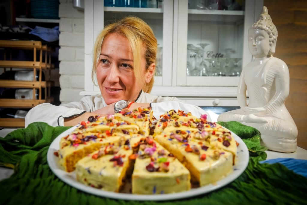 Kuharica Tanja Ratković osmislila je ovu predivnu tortu; Foto: Saša Zinaja