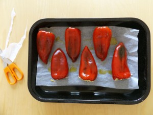 veganske punjene paprike