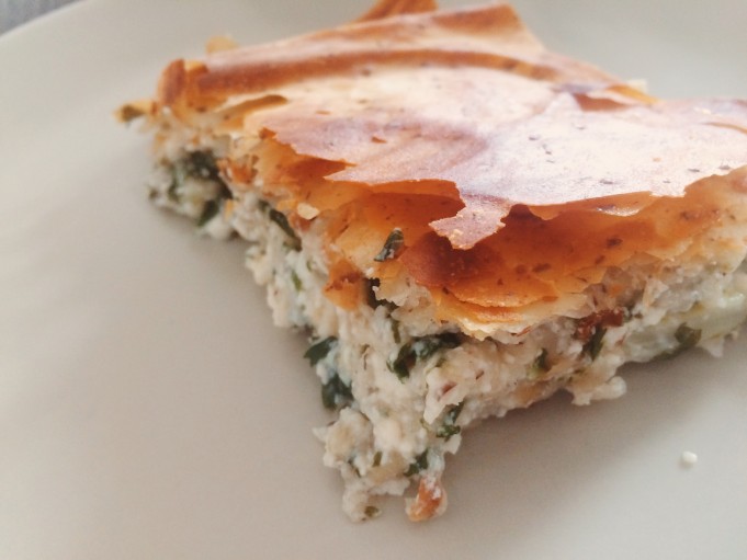 Recept: burek s tofuom i blitvom iliti zeljanica s tofuom